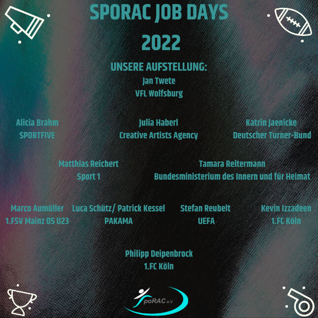 SpoRAC Job Days 2022