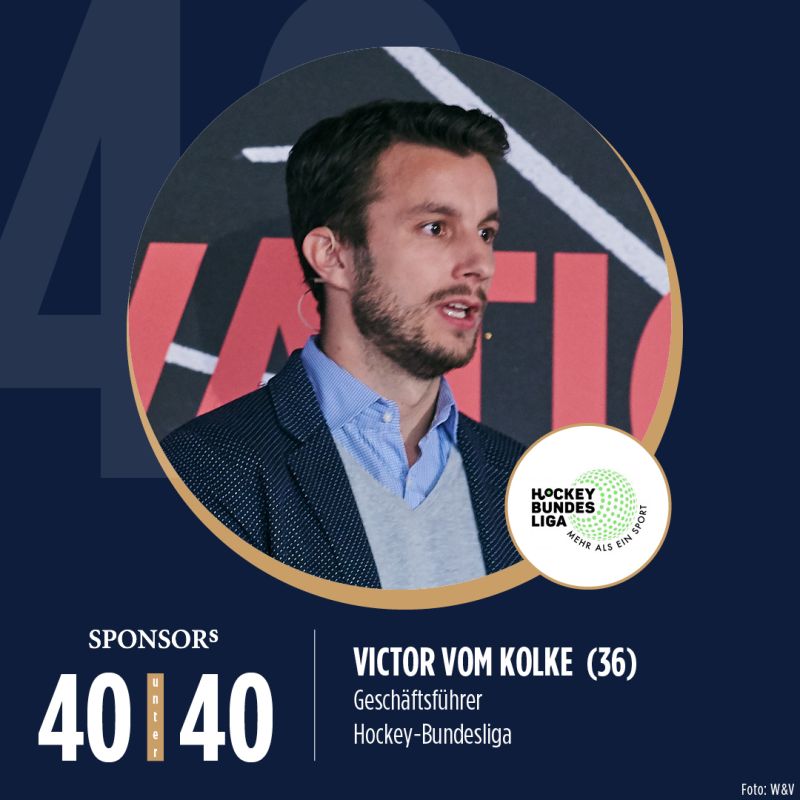 SPONSORs „40 unter 40“ – Victor vom Kolke ist dabei!
